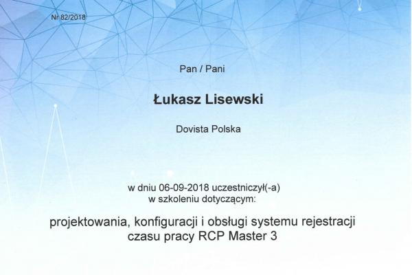 System rejestracji czasu pracy Roger RCP Master 3